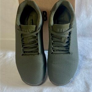 NOBULL SF Trainer+ Unisex: Men 5.5 Women 7 Green Athletic Shoes